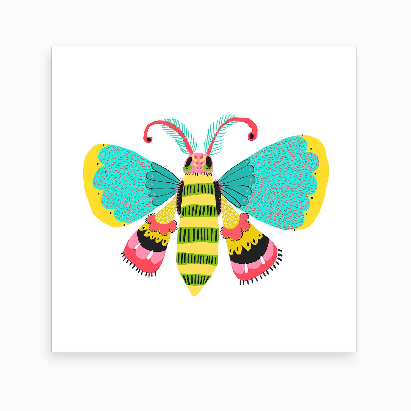 Butterfly 2 Art Print by Ezra W Smith