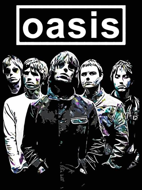 Oasis band music Art Print by music soul - Fy