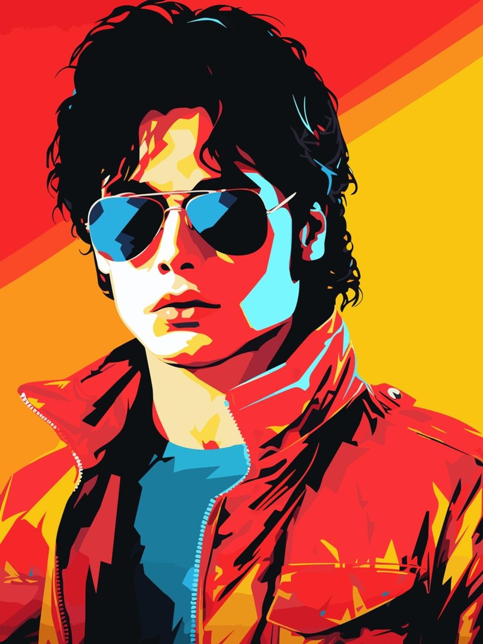 Michael Jackson Art Print by SuperNova - Fy