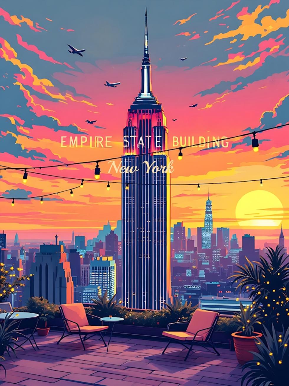 芸術写真 YellowKorner \"Empire State OF Mind\" 芸術写真 YellowKorner 