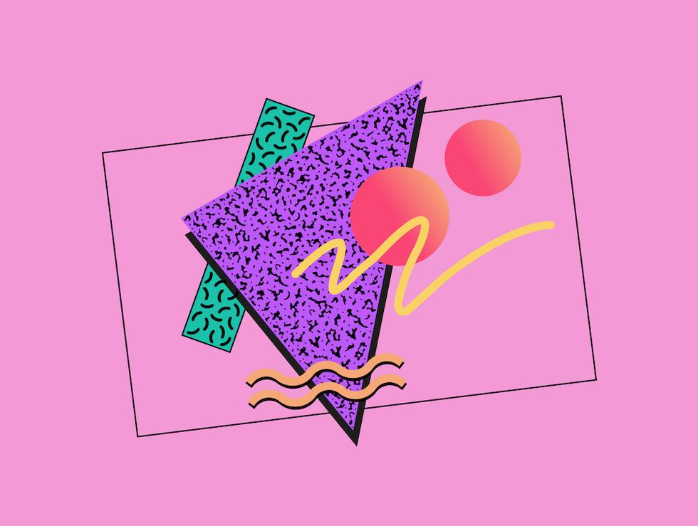 Memphis Pattern 80s Retro Art Art Print by Studio Memphis