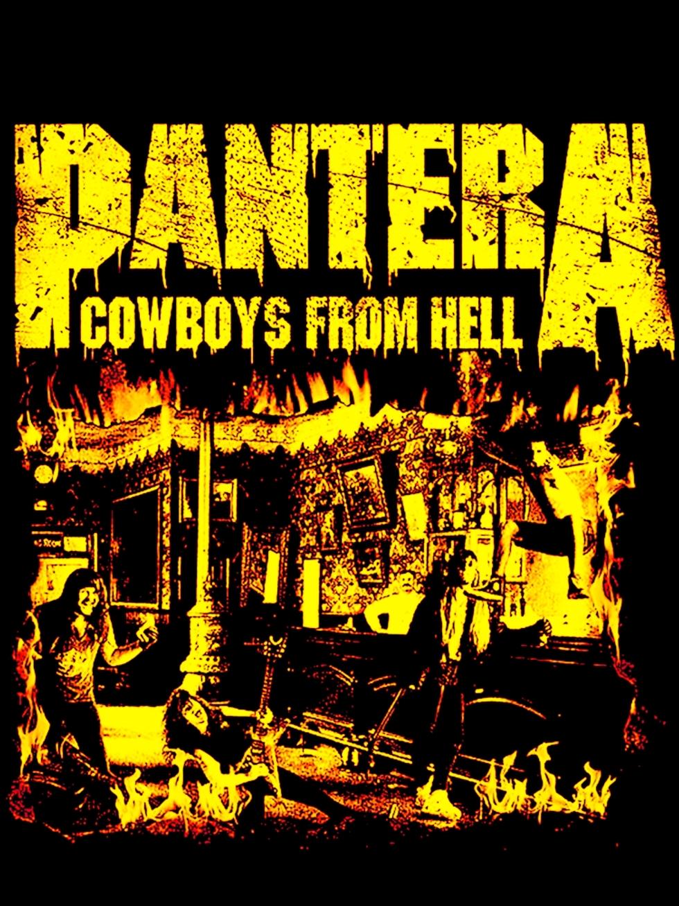 Pantera Cowboys from Hell サイン入り Pantera Cowboys From Hell Gold LP Limited Signature Edition